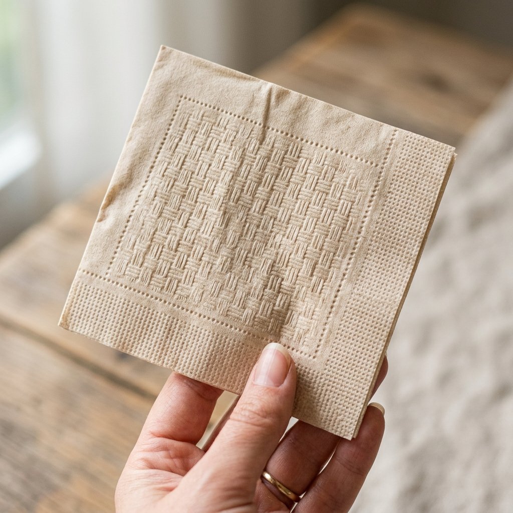 Premium Eco-Friendly Embossed Bamboo Napkin